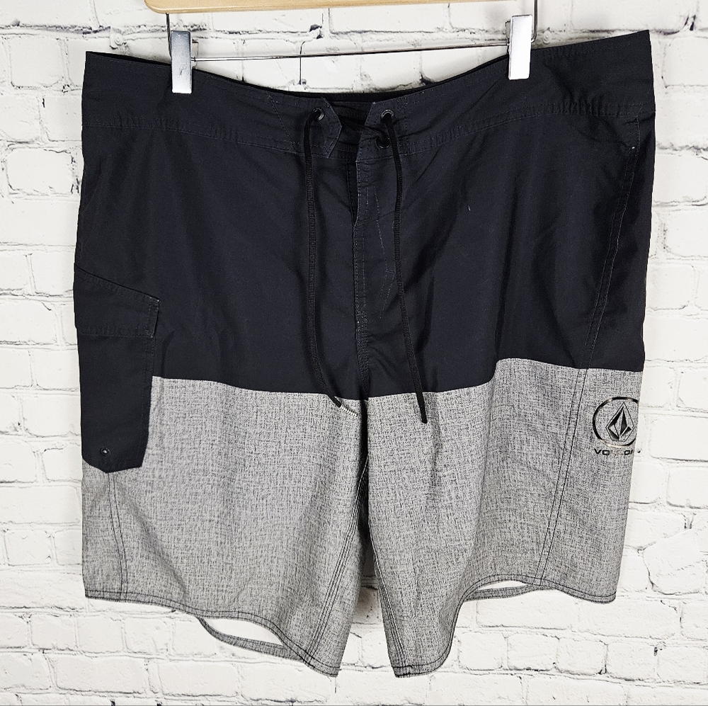 VOLCOM | swim colour block board shorts
